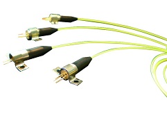 WSLP-445-050m-4 - 445nm/450nm 50mW single mode fiber coupled laser diode,quality pigtailed LD with SM fiber