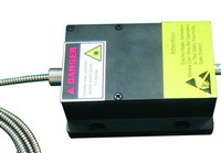 WSLS-375-020m-4 - Fiber coupled diode laser at 375nm, 20mw turn-key laser system