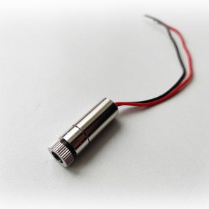 NICHIA NUBM44 / NUBM47 laser diode with an aluminum collimator